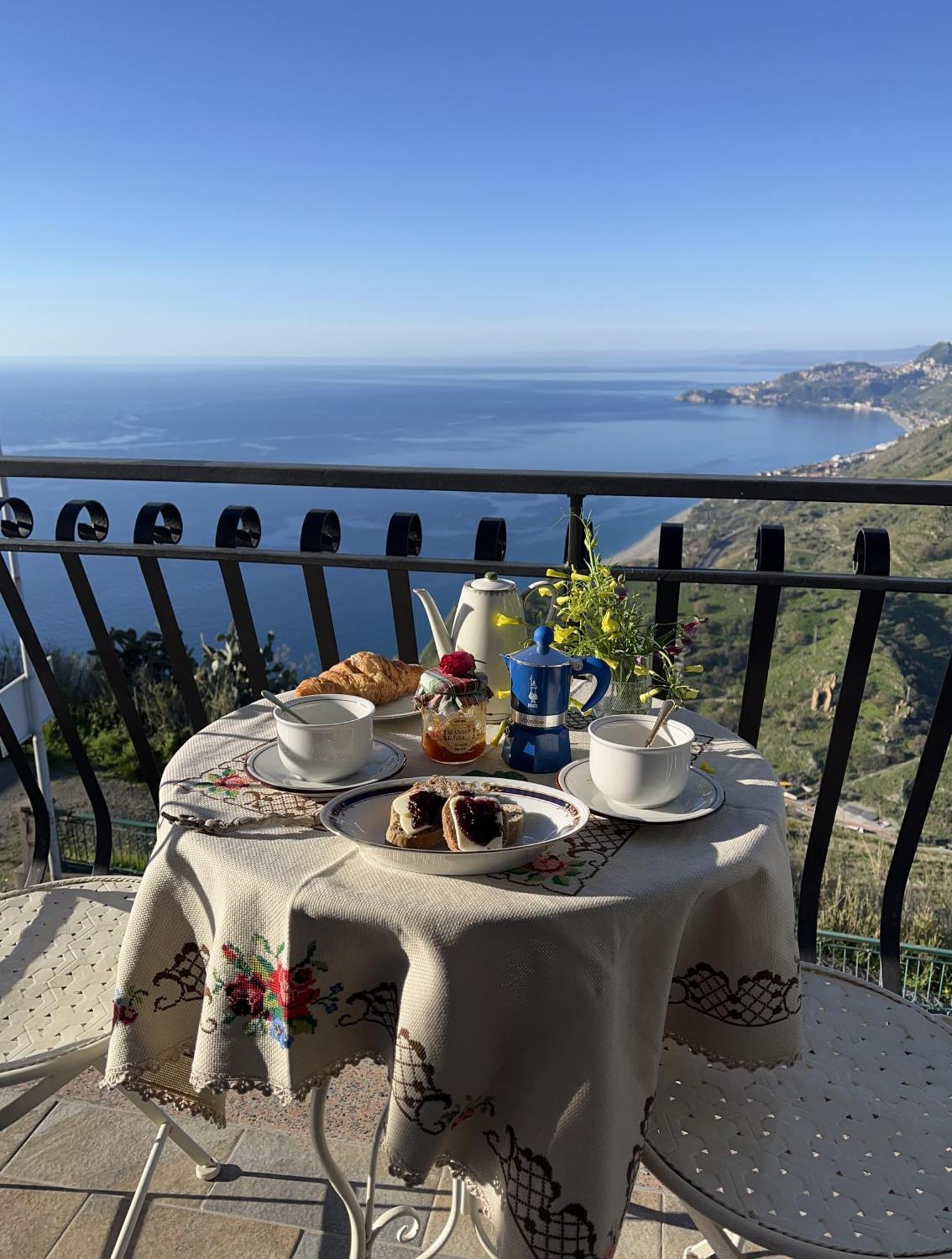 Casanima Vista Incantevole Vicino Taormina ฟอร์ซาดาโกร ภายนอก รูปภาพ