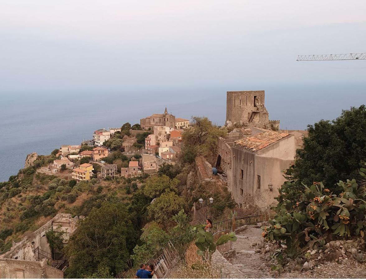 Casanima Vista Incantevole Vicino Taormina ฟอร์ซาดาโกร ภายนอก รูปภาพ